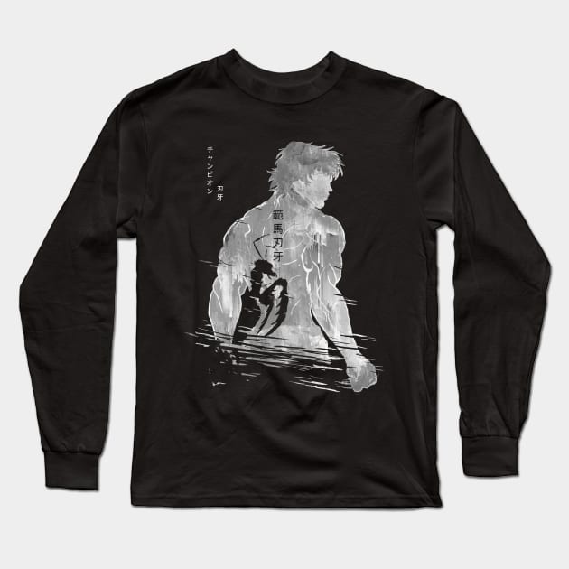 Demonic Mantis Hanma:Baki The Grappler Long Sleeve T-Shirt by Vertei